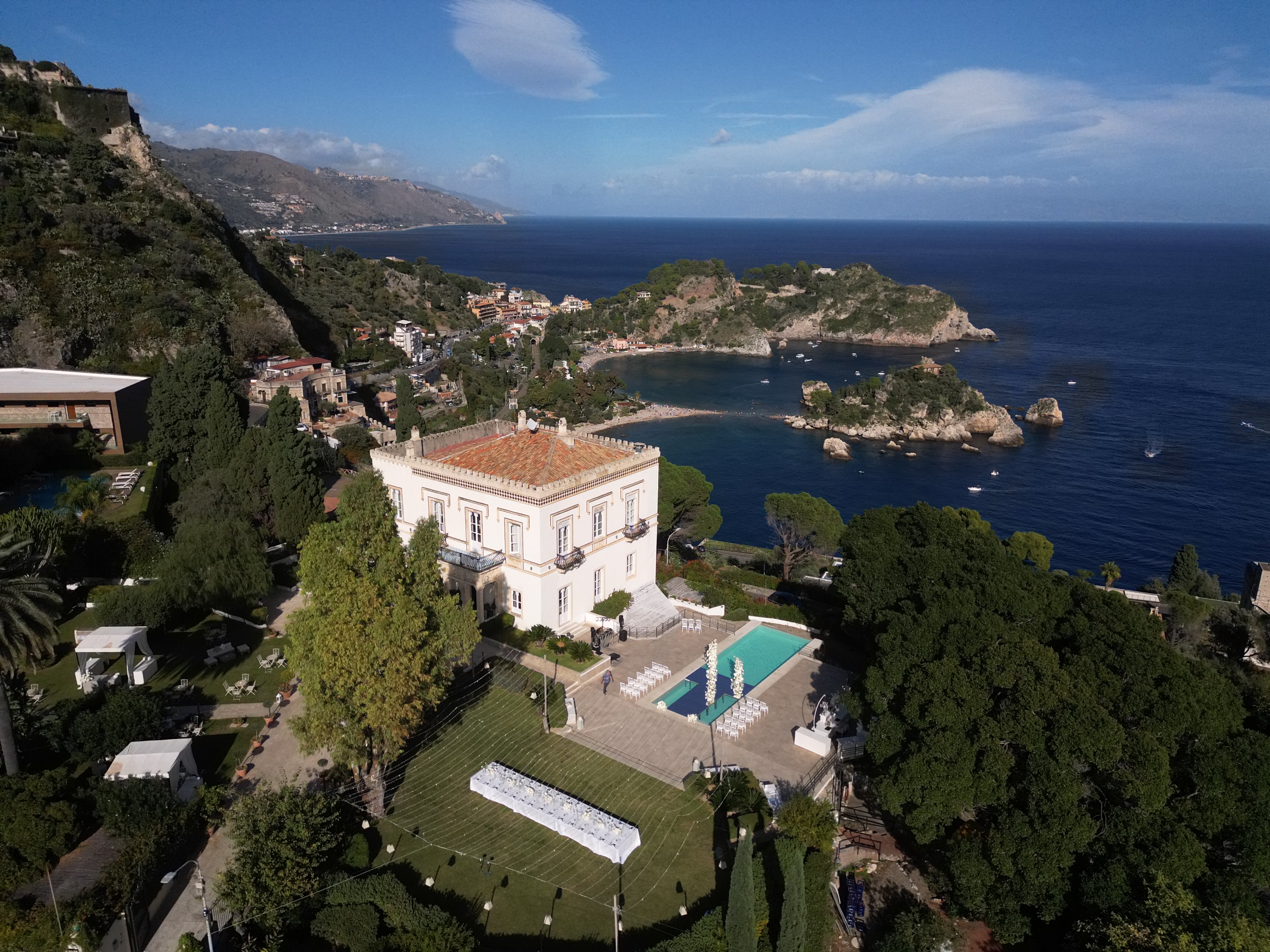 Villa Mon Repos vista mare