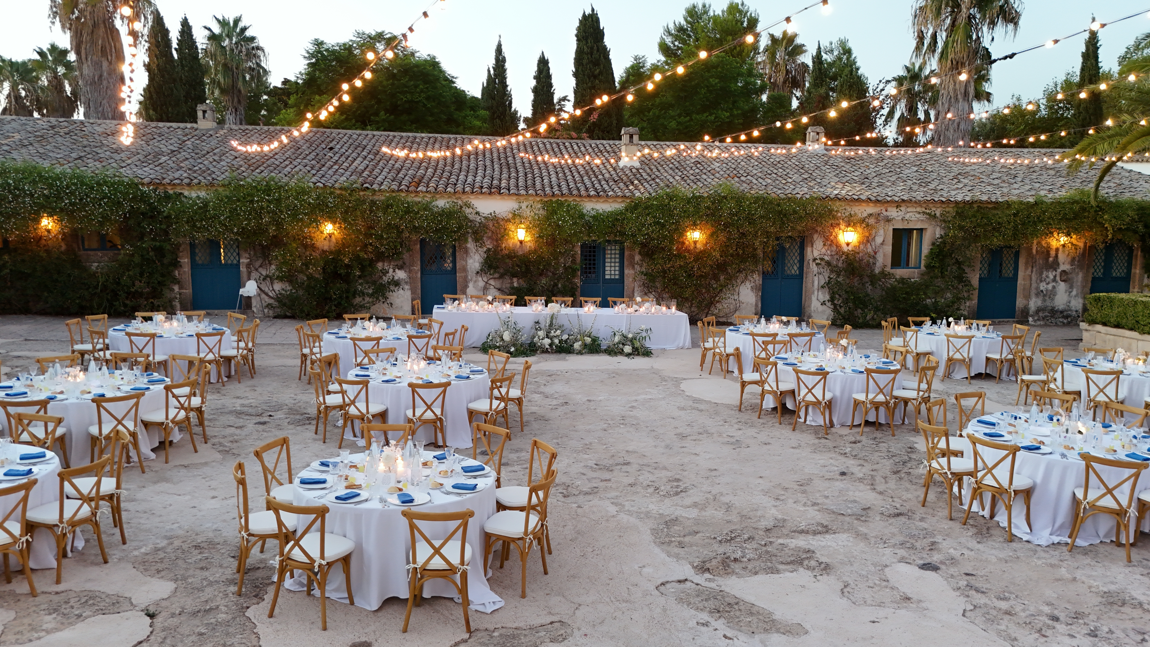 Cena nel baglio